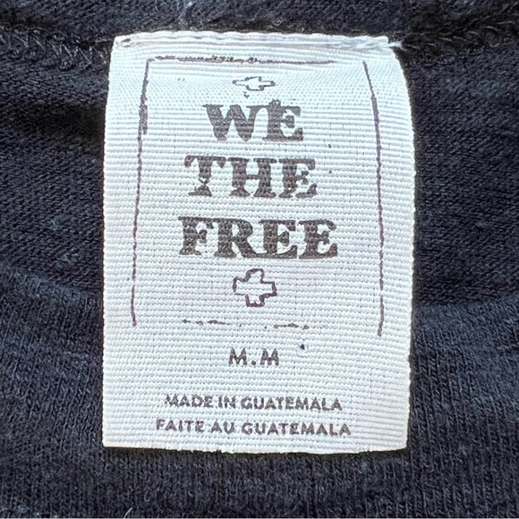 ⭐️ We The Free Black Burnout Sleeveless Tank Scoop Racer Back MEDIUM - Picture 5 of 9